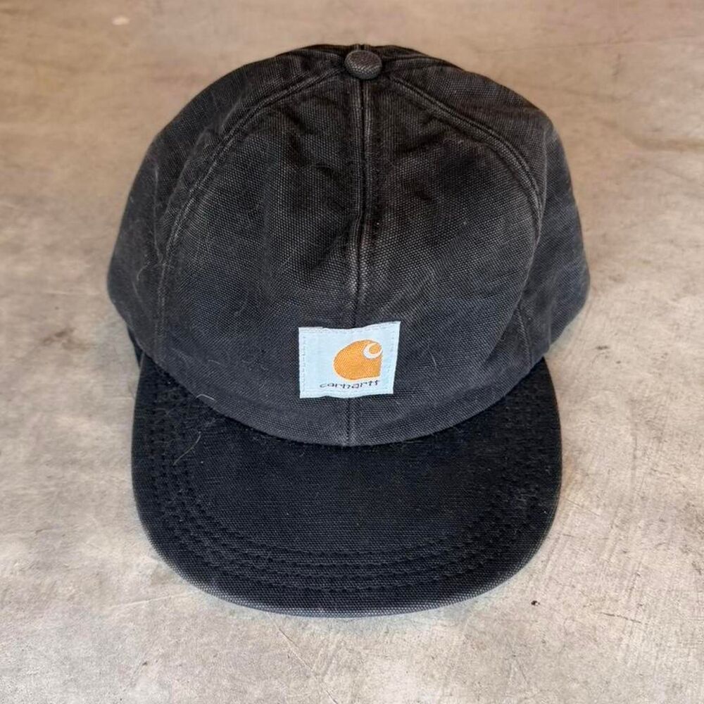 Carhartt Men's Black and Grey Hat